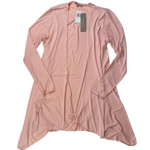 NWT Joan Vass Lightweight Cardigan -L